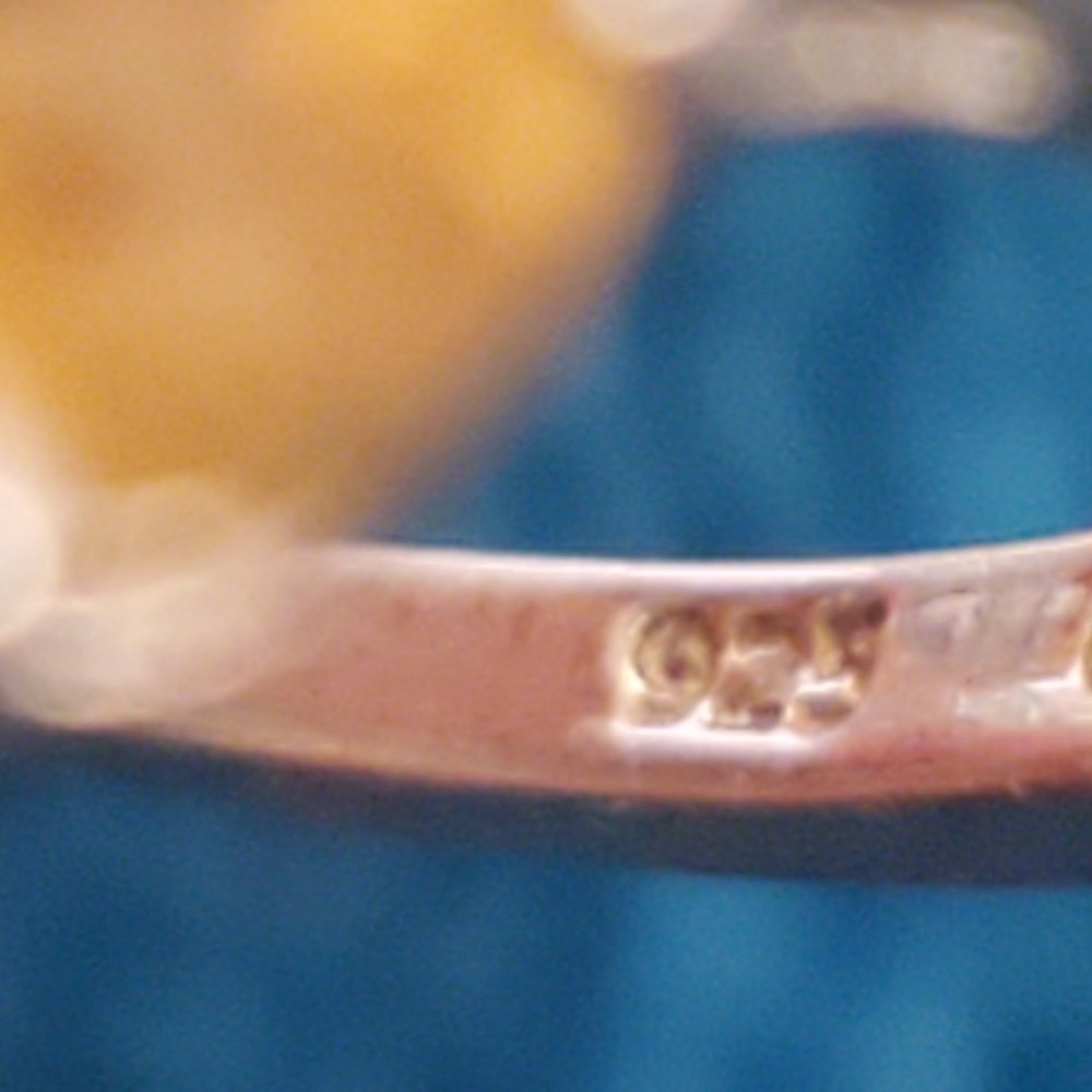 3 stone gemstone ring - Picture 6 of 6